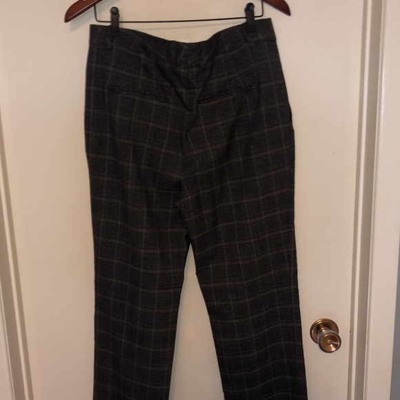 Pink and grey plaid pants - Picture 5 of 5